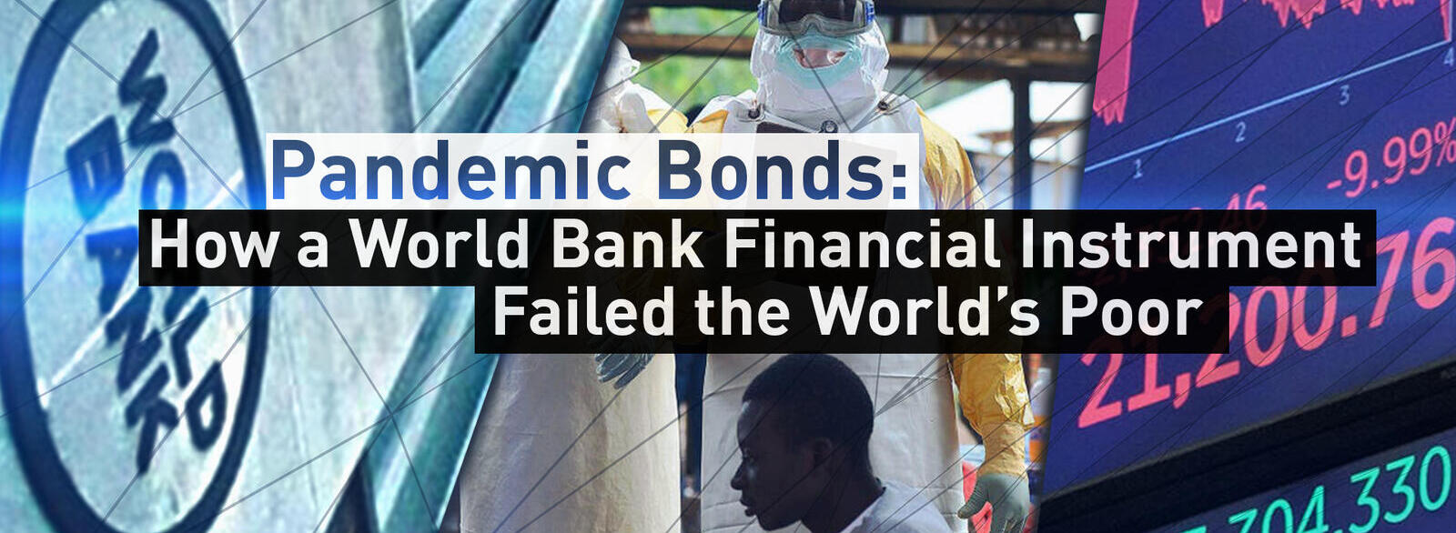 The World Bank, COVID-19 in Seirra Leone, NY Stock Market /AFP Composite